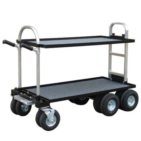 Magliner Backstage Senior Film Cart with 12 Wheels MAG-01 SR-12WH