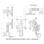 MMS11 VESA Monitor Mount to 5/8in Spigot - Twin-Friction-Loc - L/P