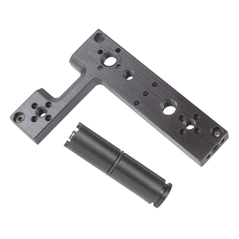 Preston Single Channel Iris Plate to 1/4in Pin-Loc 15mm Spud - 2.5in