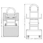 Self Stabilising C-Stand Cart MAG-01 SS CS-10X