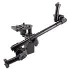 Spigot Adapter to Dual 15mm Ball-Loc Pivot Clamp, Adj Lever