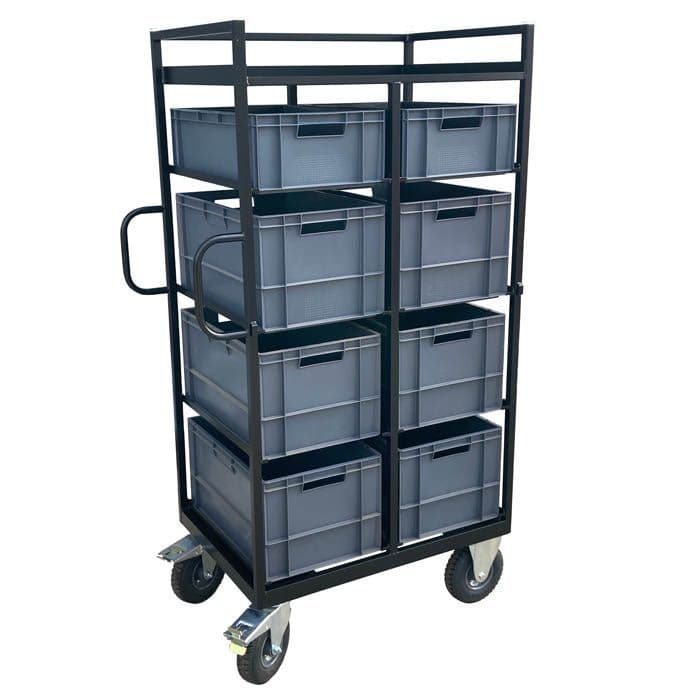 Tall Eurocrate Trolley Film Cart
