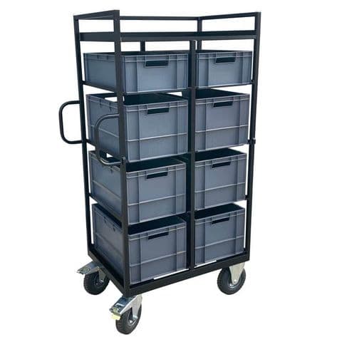 Tall Eurocrate Trolley Film Cart