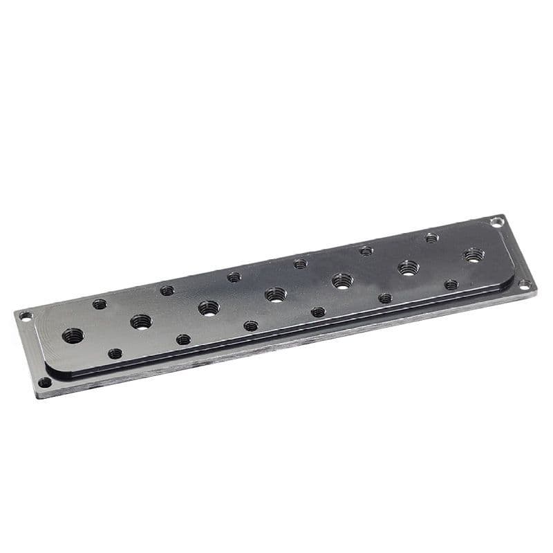 Threaded Metal Plate for ConeCarts Rocket Cart