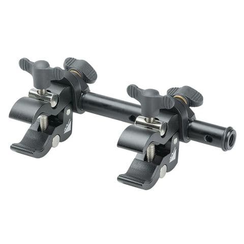 Twin Cine Clamp to 6in 15mm Rod