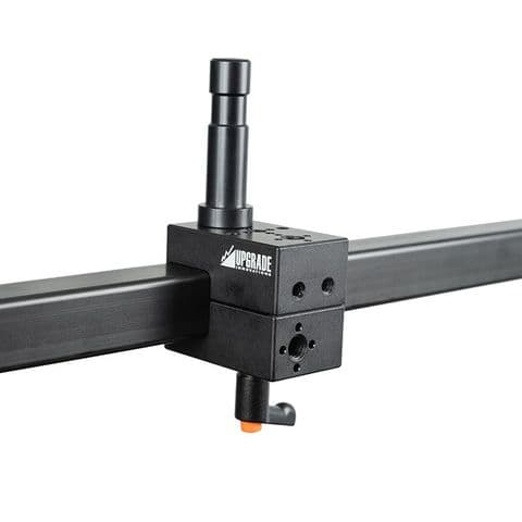 Whaley Rail Clamp to 2.5inch Whaley Pin-Loc Baby Pin