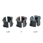 Whaley Rail Flip Open Clamp Reducers