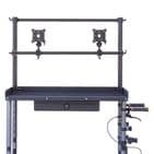 Whaley Rail Monitor Mounting Frame - Inovativ Echo 48 Studio - Double Rail