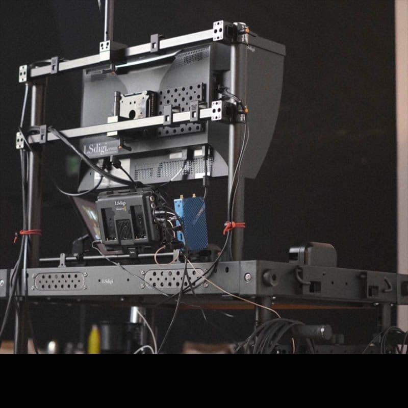 Whaley Rail Monitor Mounting Frame - Inovativ Voyager 36 - Double Rail