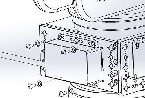 Lomart Film Carts Mounting the ARRI FOMA ERM Radio Module and Battery ...