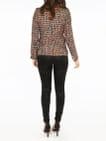 Black Boucle Tweed Blazer