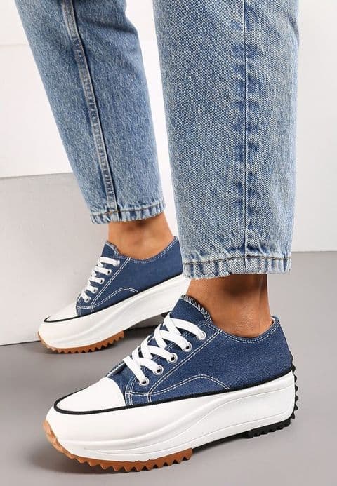 Connie Diva Trainers Denim Blue