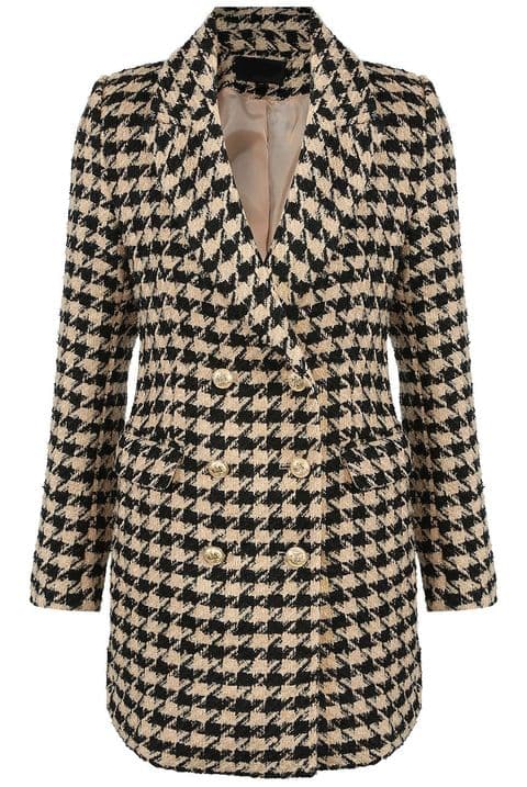 Dogtooth Longline Blazer