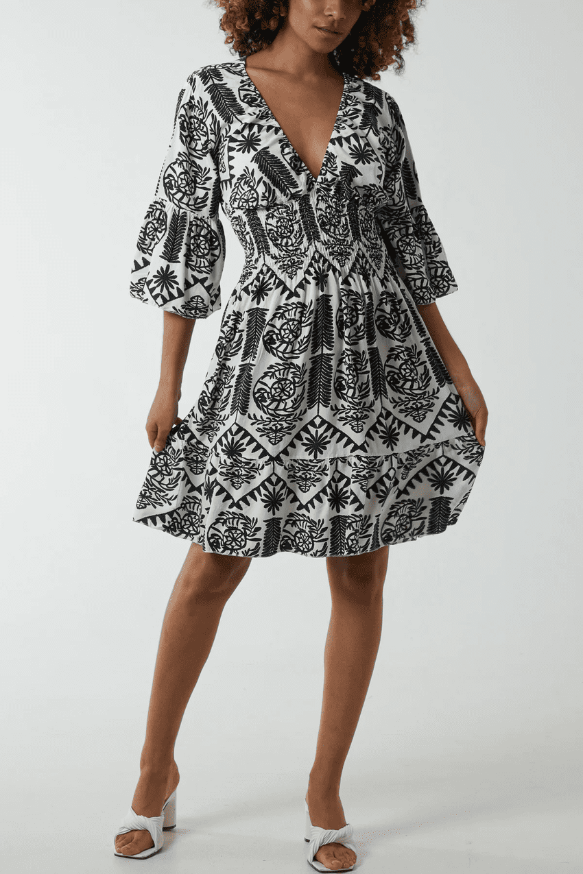 Esme Mini Dress  Black