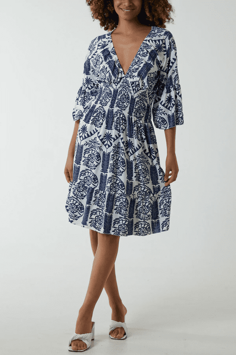 Esme Mini Dress Navy