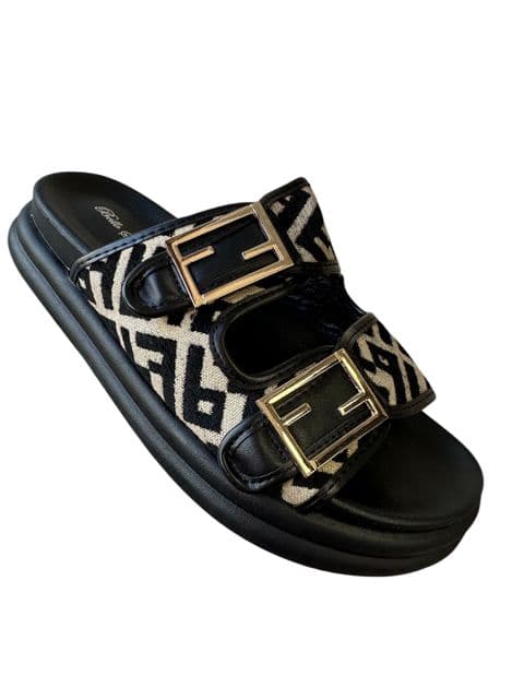 Fendiz Slider Sandals