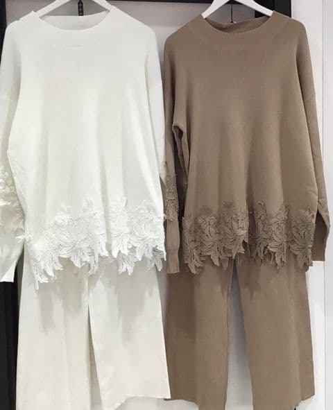 Luxe Lacy Lounge Suit