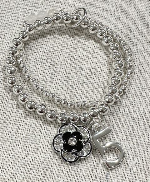 No 5 Charm Bracelet