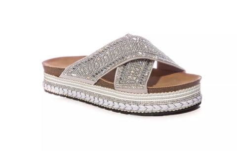 Rio Diamante Slider Silver