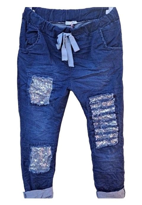 Ritz Sequin Magic Stretch Joggers