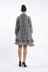 Roxy Leopard Smock Tunic Dress