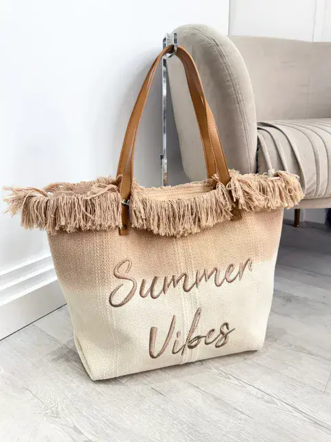 Summer Vibes Bag Camel