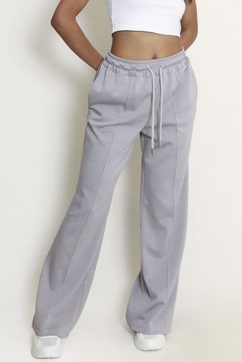 The Sasper Straight Leg Joggers Grey