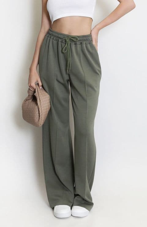 The Sasper Straight Leg Joggers Khaki