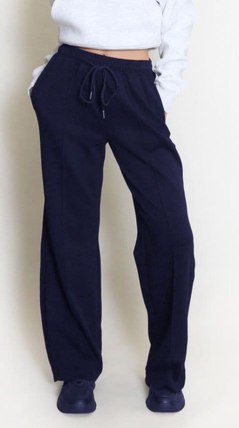 The Sasper Straight Leg Joggers Navy