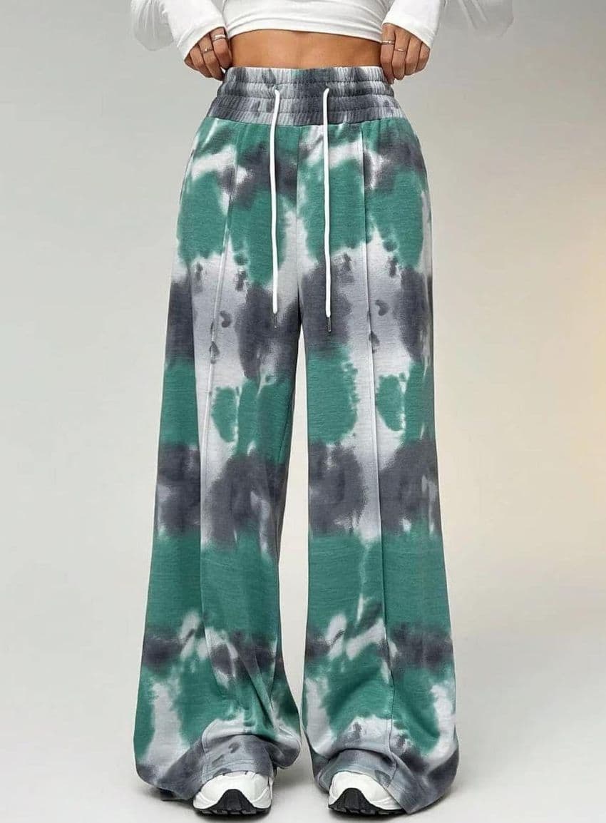 The Sasper Straight Leg Joggers Tye Dye Prints