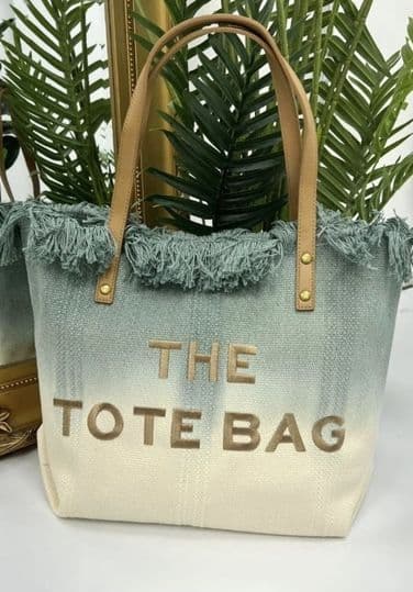The Tote Bag Tye Dye Khaki