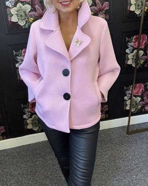 Venetia Blazer Jacket Pink