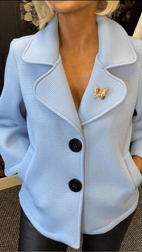 Venetia Blazer Jacket Sky Blue
