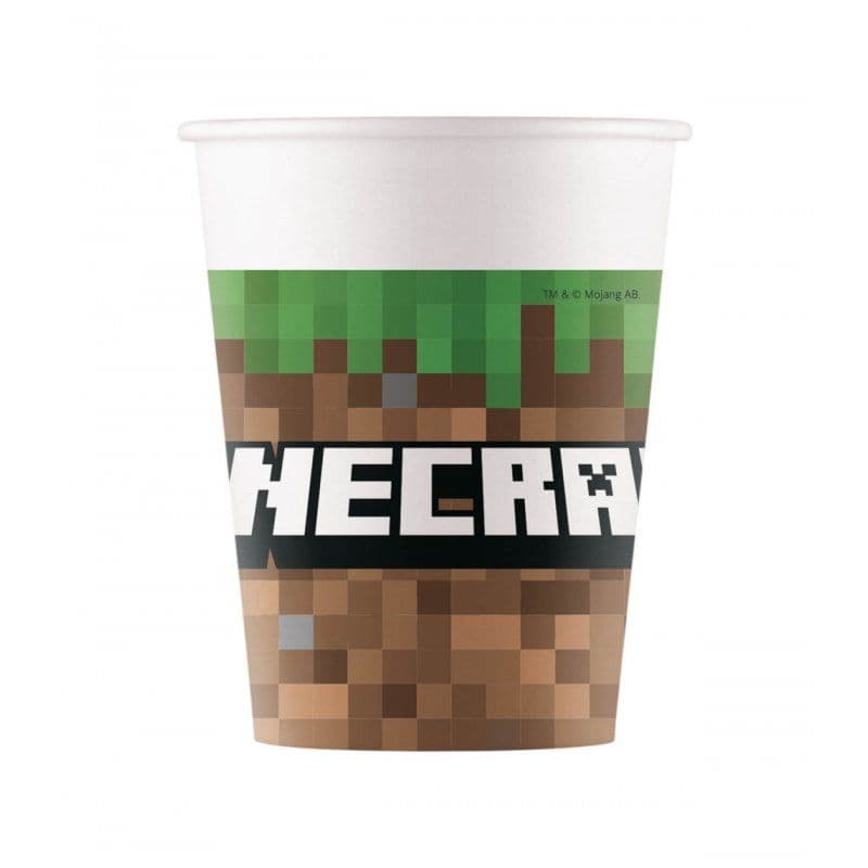 8 PAPER CUPS MINECRAFT