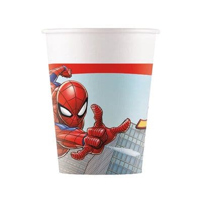 8 PAPER CUPS SPIDERMAN