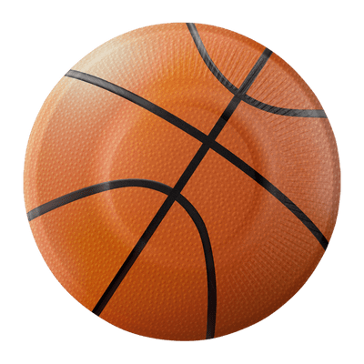 8 PLATES 18 CM SPORTS FANATIC BASKETBALL