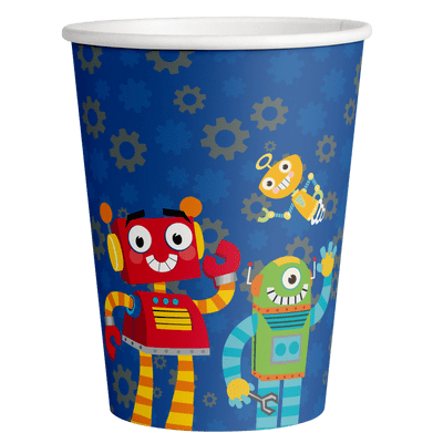 8 Robot Cups 250 ml
