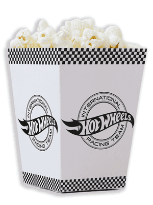 Adult Hot Wheels Popcorn boxes