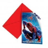 Amazing Spider-Man party invitations