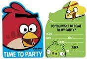 Angry Birds Party Invitations
