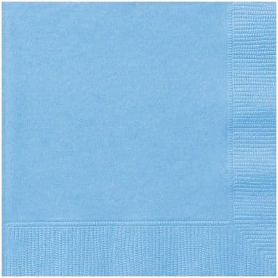Baby Blue Lunch Napkins