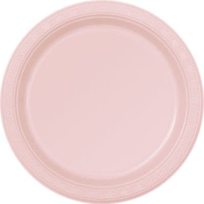 Baby Pink party plates 23cm