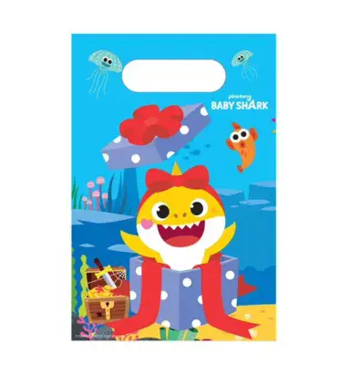 Baby Shark Paper Loot Bags