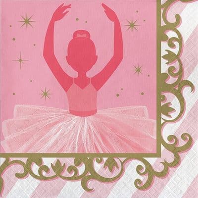 Ballet Party Lunch Napkins