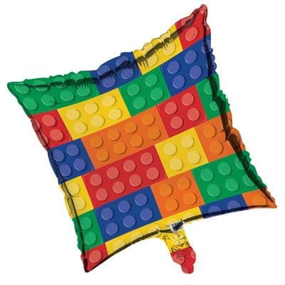 BALLOON FOIL 45 CM BLOCK PARTY