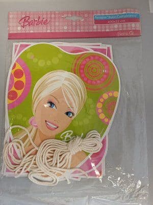 Barbie Card Party Bunting