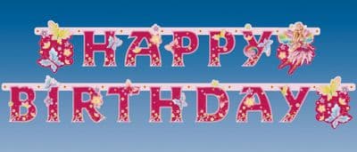Barbie Fairytopia Happy Birthday Letter Banner