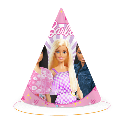 Barbie Party Cone Hats (1)