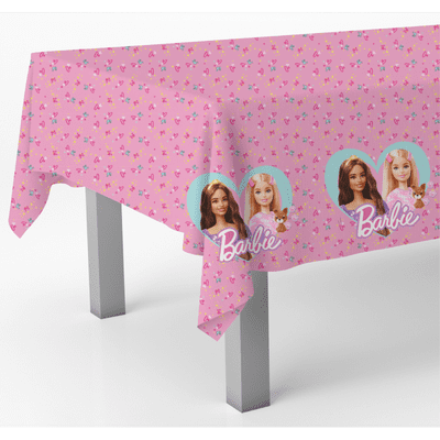 Barbie Party Plastic Tablecover