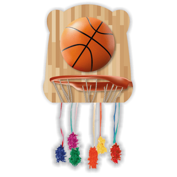 Basketball basic pinata 28 x 33 cm